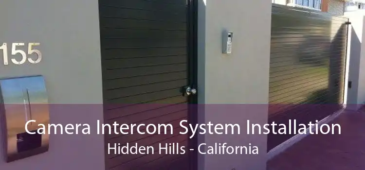 Camera Intercom System Installation Hidden Hills - California