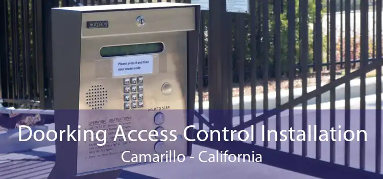 Doorking Access Control Installation Camarillo - California