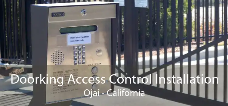 Doorking Access Control Installation Ojai - California