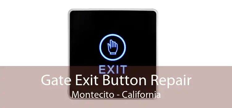 Gate Exit Button Repair Montecito - California