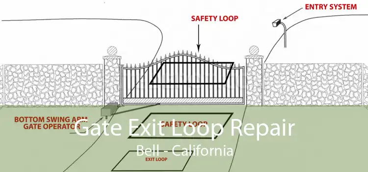 Gate Exit Loop Repair Bell - California