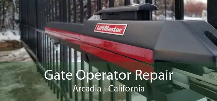 Gate Operator Repair Arcadia - California