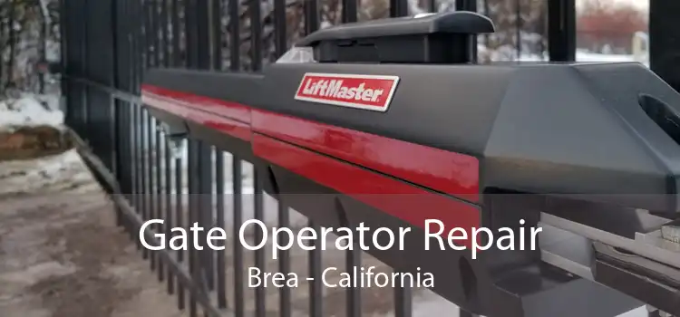 Gate Operator Repair Brea - California