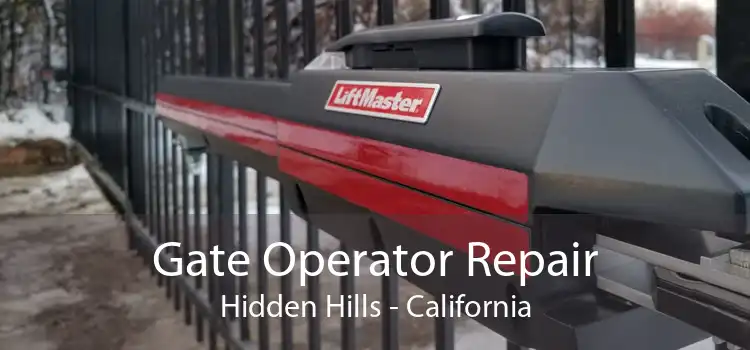 Gate Operator Repair Hidden Hills - California