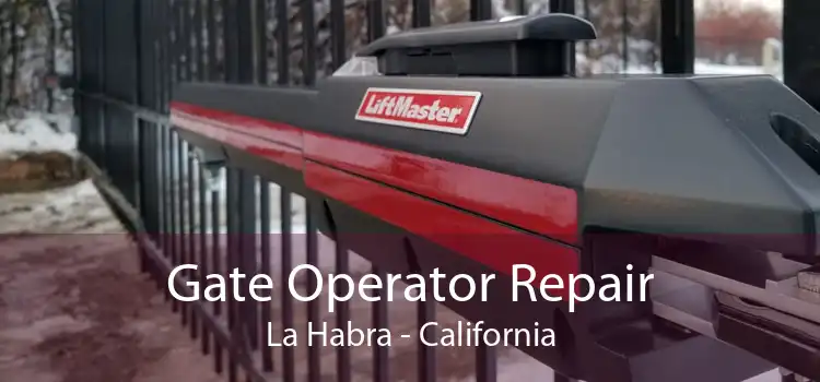 Gate Operator Repair La Habra - California