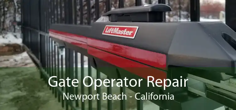 Gate Operator Repair Newport Beach - California