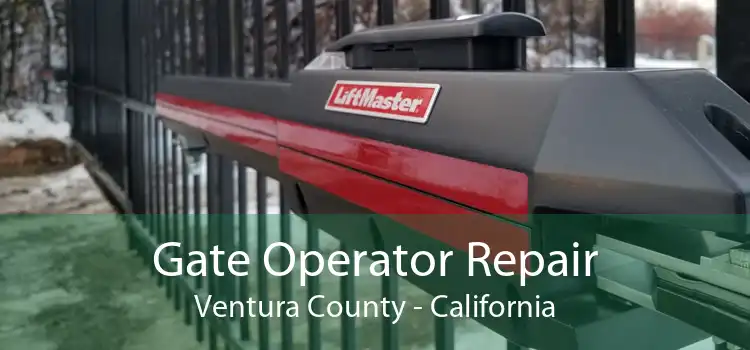 Gate Operator Repair Ventura County - California