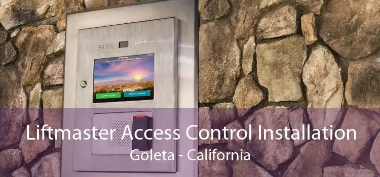 Liftmaster Access Control Installation Goleta - California