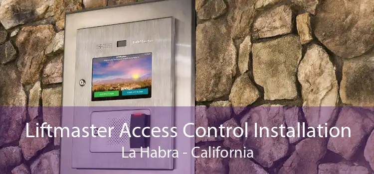 Liftmaster Access Control Installation La Habra - California