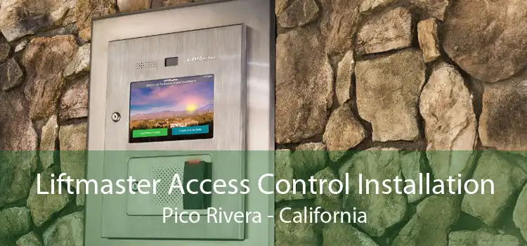 Liftmaster Access Control Installation Pico Rivera - California