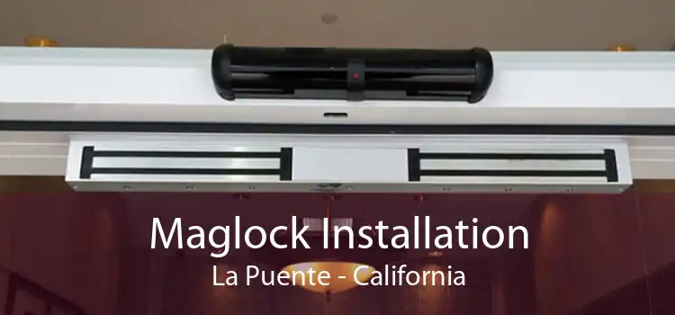 Maglock Installation La Puente - California