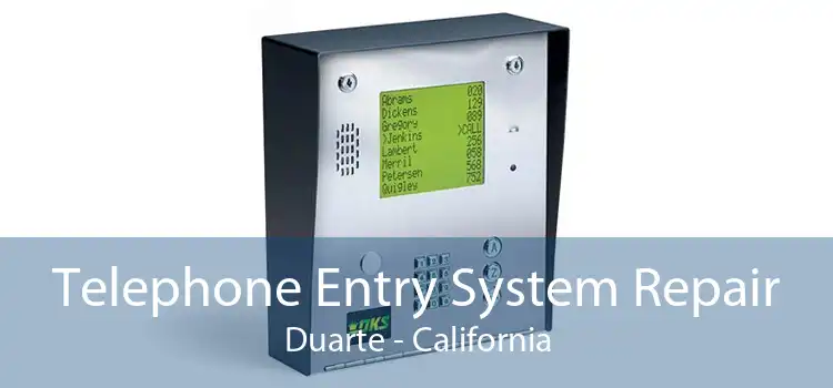 Telephone Entry System Repair Duarte - California