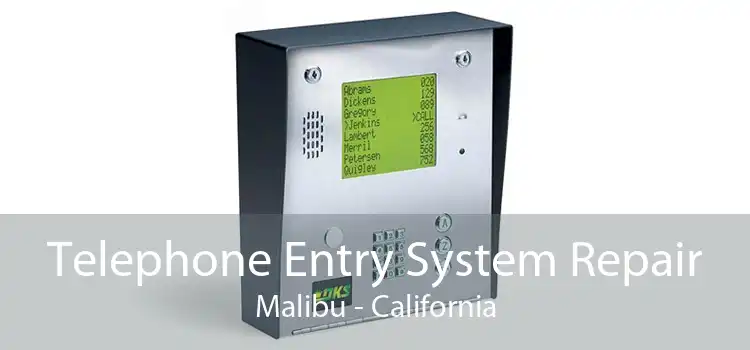 Telephone Entry System Repair Malibu - California