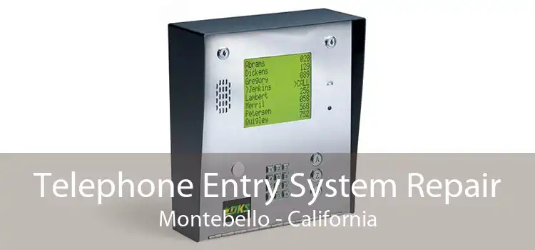 Telephone Entry System Repair Montebello - California